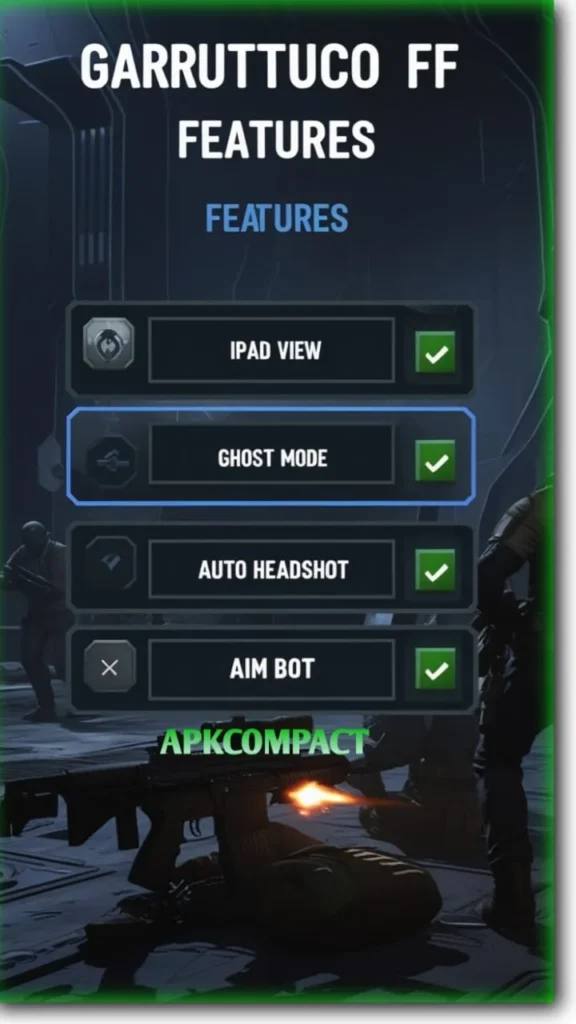 Main Features of  GarruttucoFF