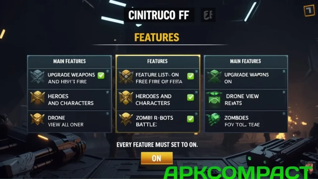 CiniTruco FF Features