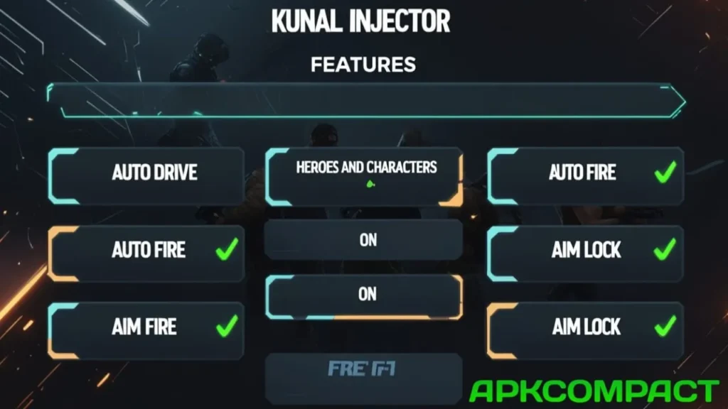 Kunal Injector Features