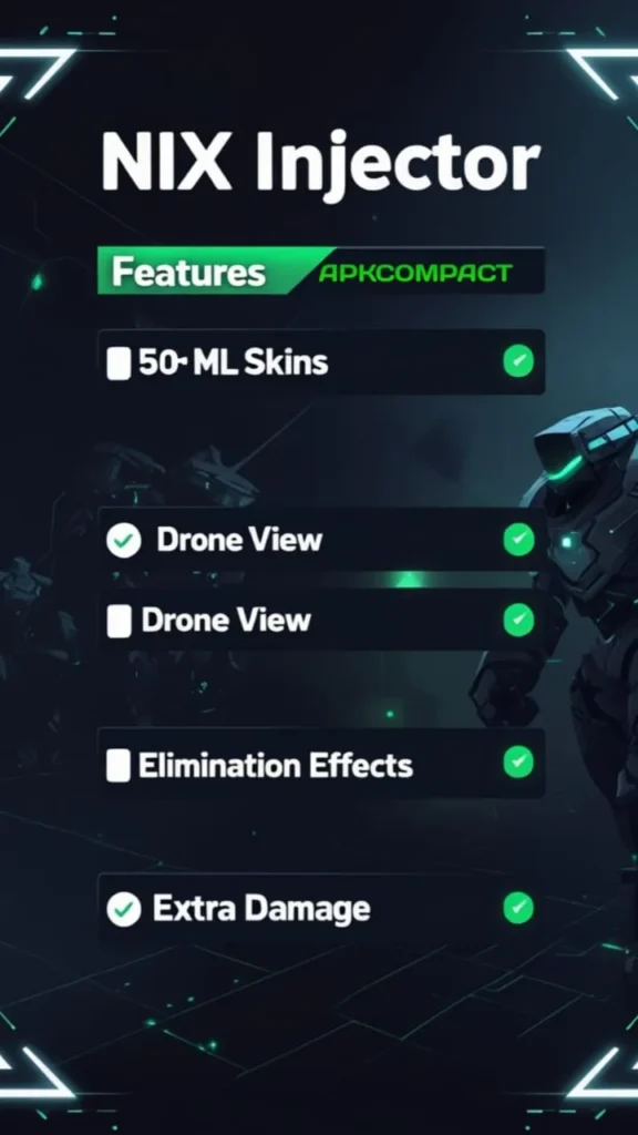  Nix Injector APK Features