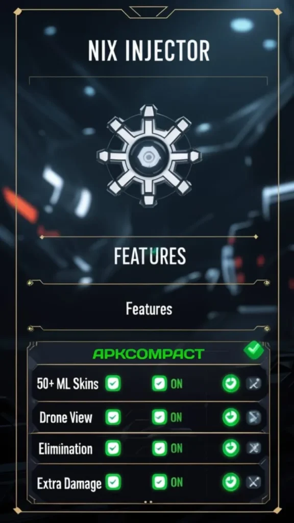  Nix Injector APK features