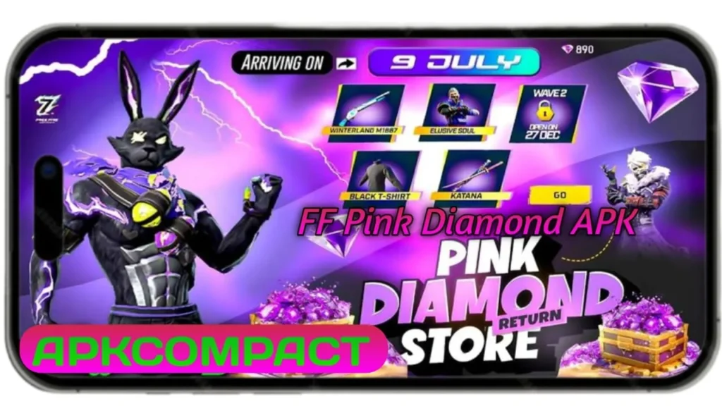 Free Fire Pink diamond APK