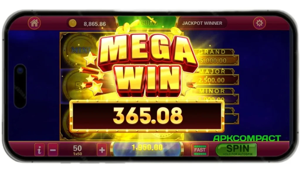 PKR98 Game Mega win prize